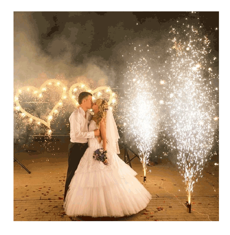 Организация пиротехнического шоу на свадьбу  Ельня | elnya.salutsklad.ru