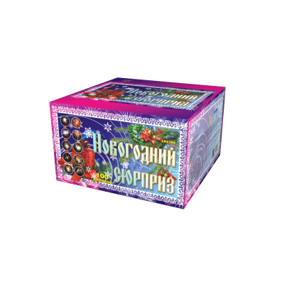 Новогодний сюрприз Фейерверк купить в Ельне | elnya.salutsklad.ru