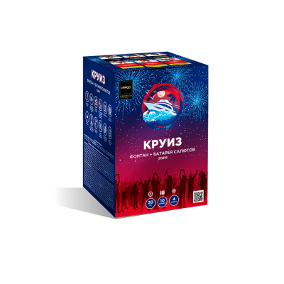 Круиз Фонтан фейерверк купить в Ельне | elnya.salutsklad.ru