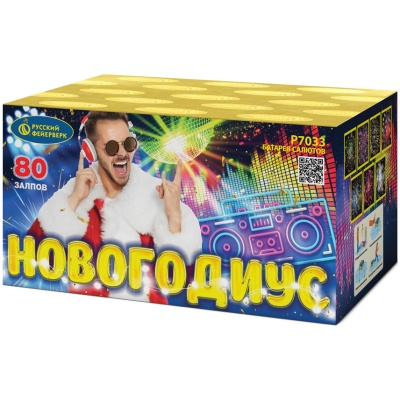 Новогодиус Фейерверк купить в Ельне | elnya.salutsklad.ru